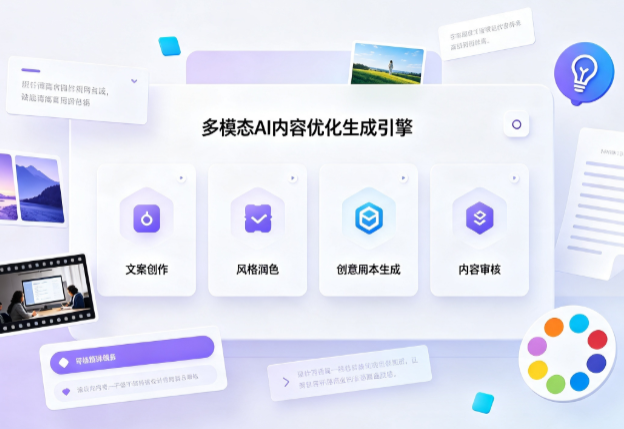 文圣区AI智能内容优化创新 多模态生成技术丰富数字内容创作生态